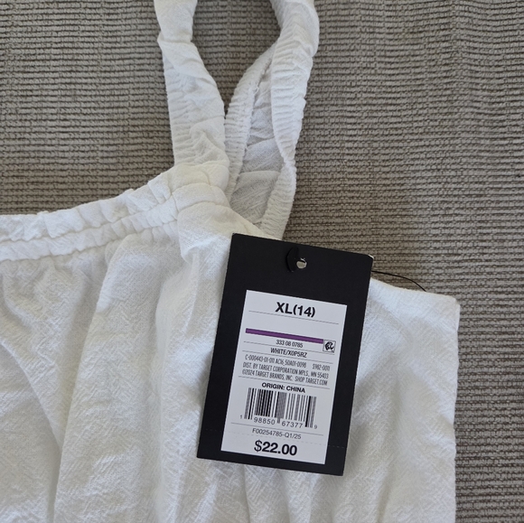 Art class White Ruffle Strap Sundress - Picture 4 of 5